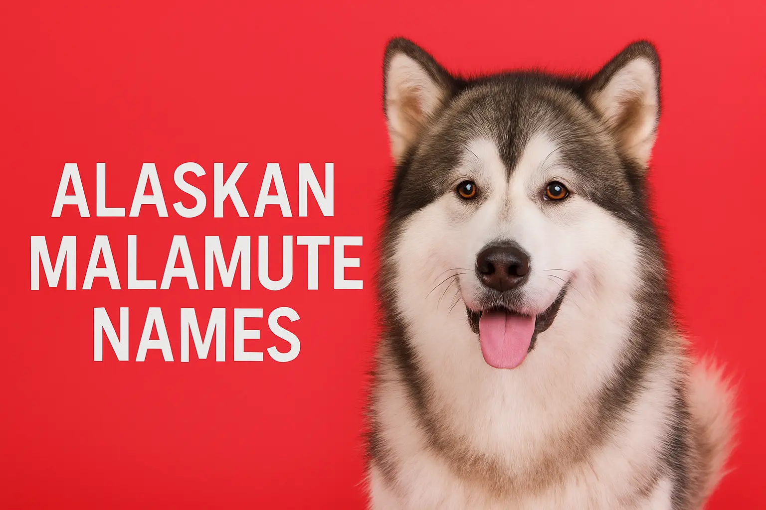 Alaskan Malamute Names