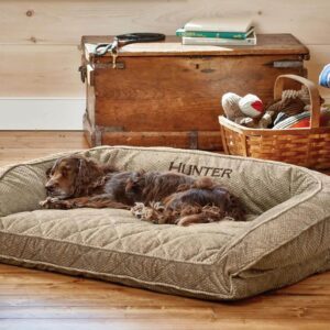 Orvis ToughChew Bolster Dog Bed For Aggressive Chewers