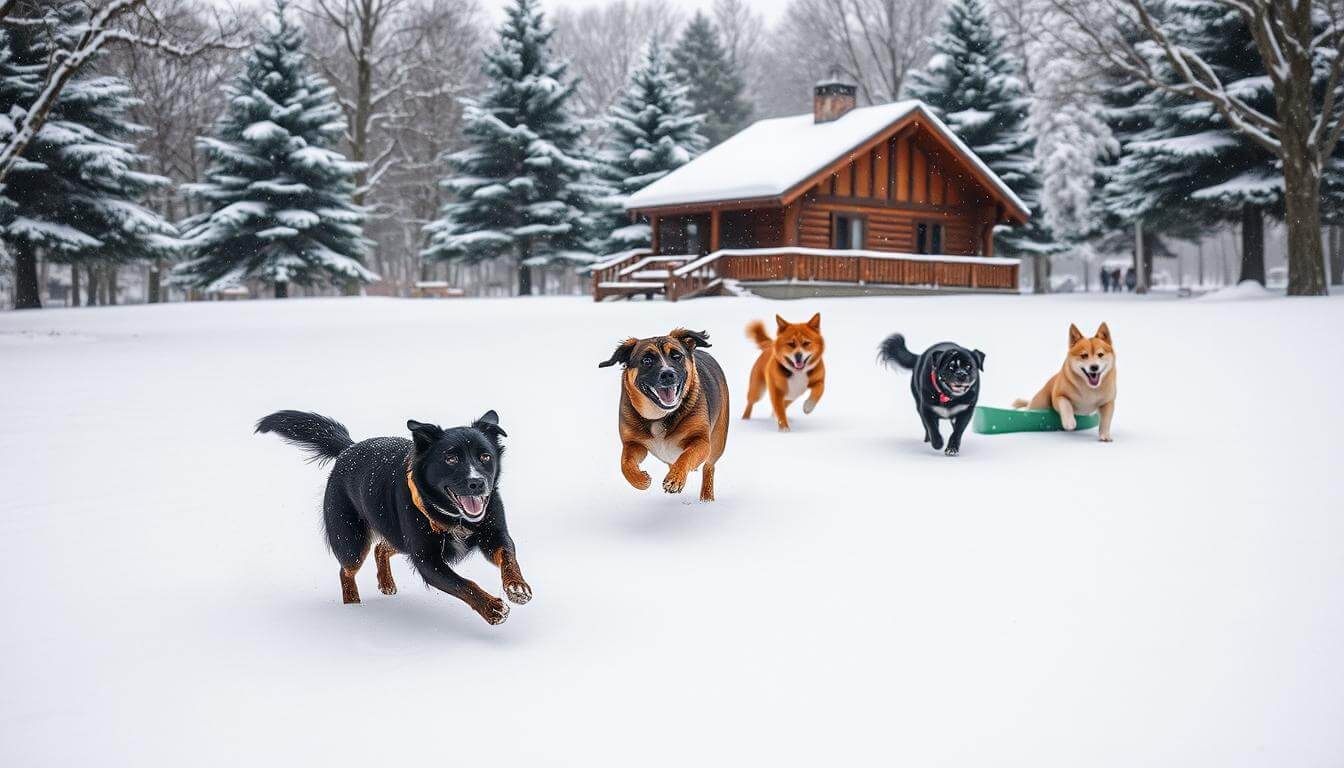 What are the best dog-friendly activities for winter