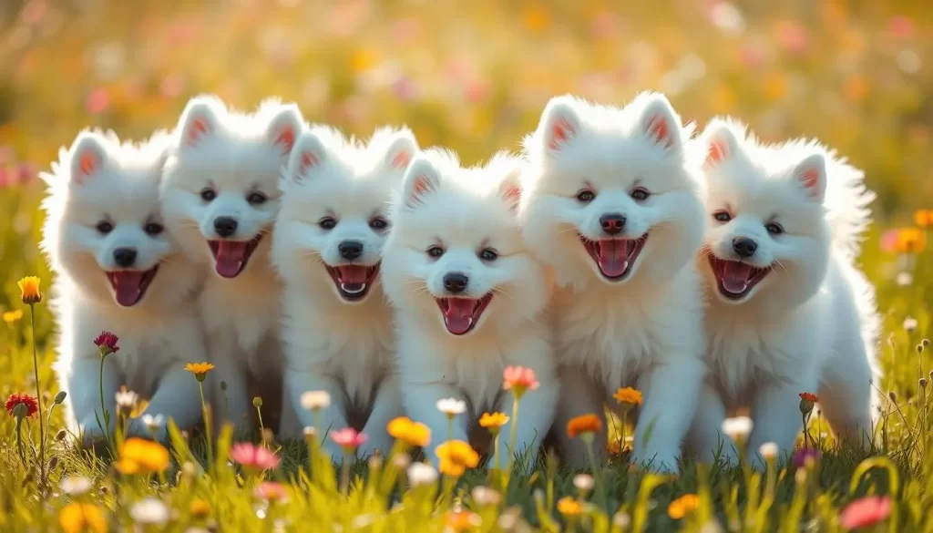 Cute and Playful Names That Match Your Samoyed's Smile