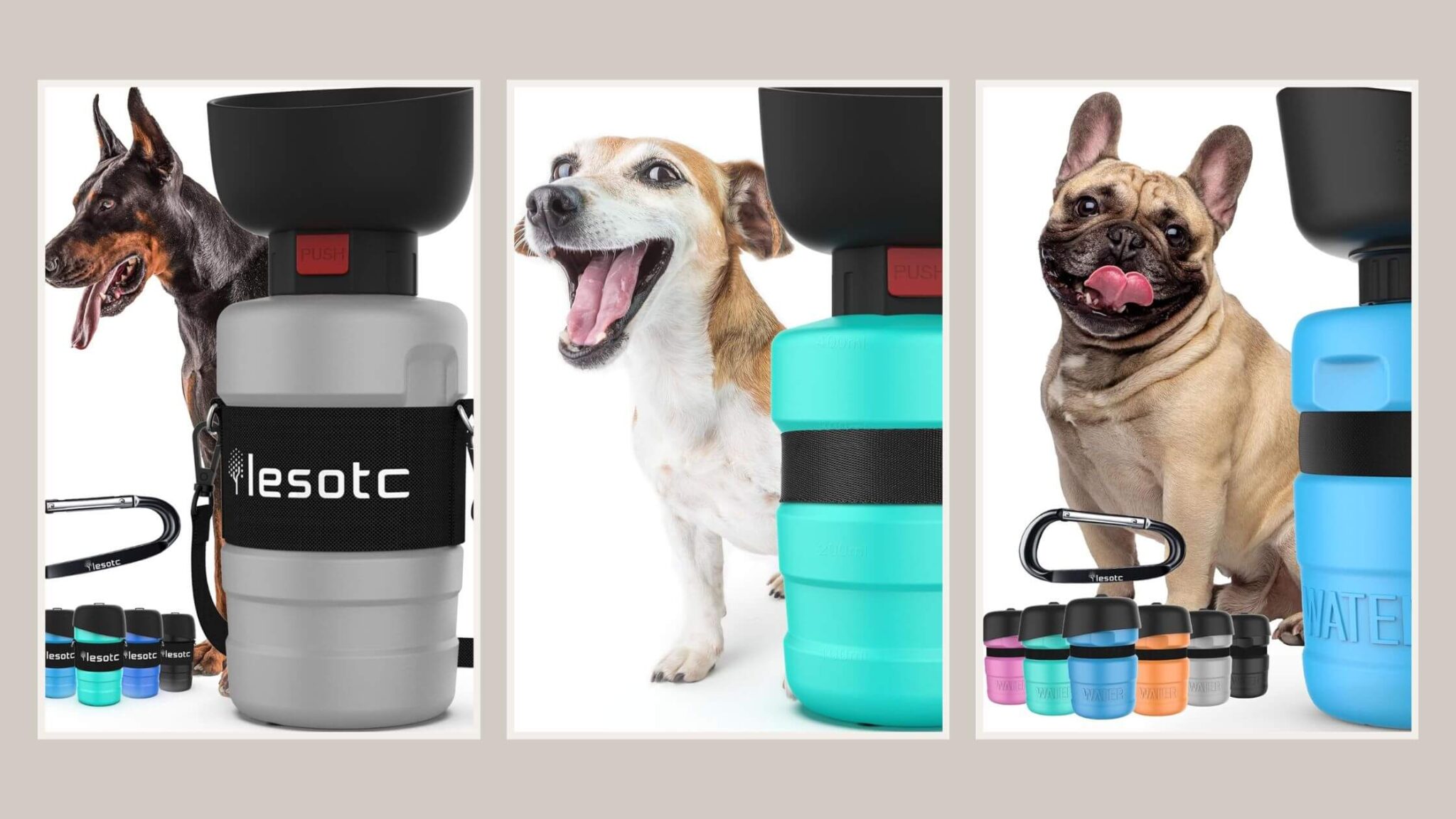 Leak Proof Dog Travel Water Bottle