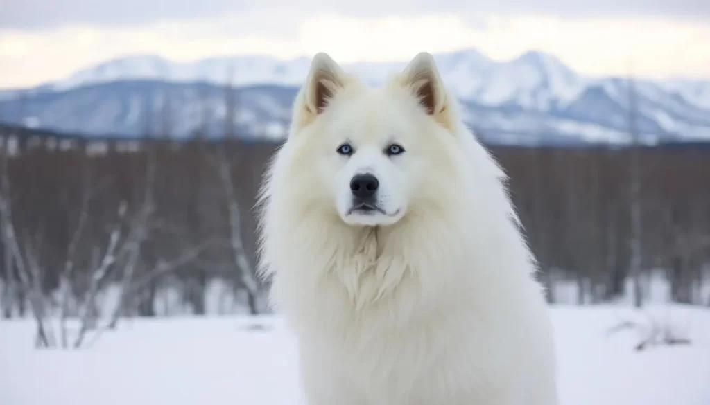 Samoyed Big Dogs WIth Lots of Fur