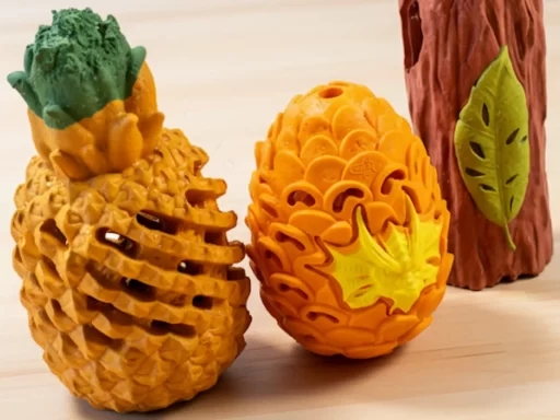 pineapple chew toy for aggressive chewers large dogs