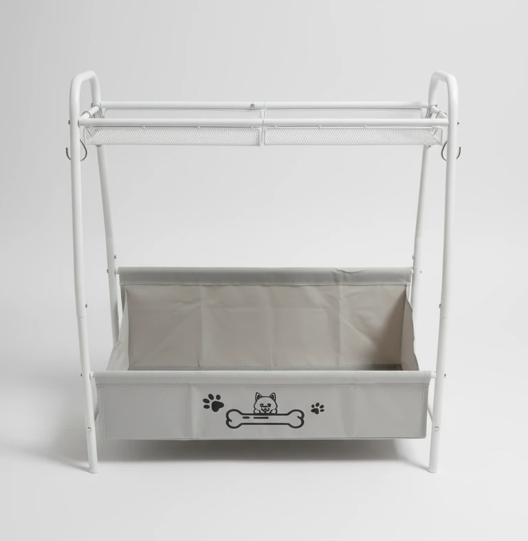 stylish dog toy basket for organizing dog stuff at home