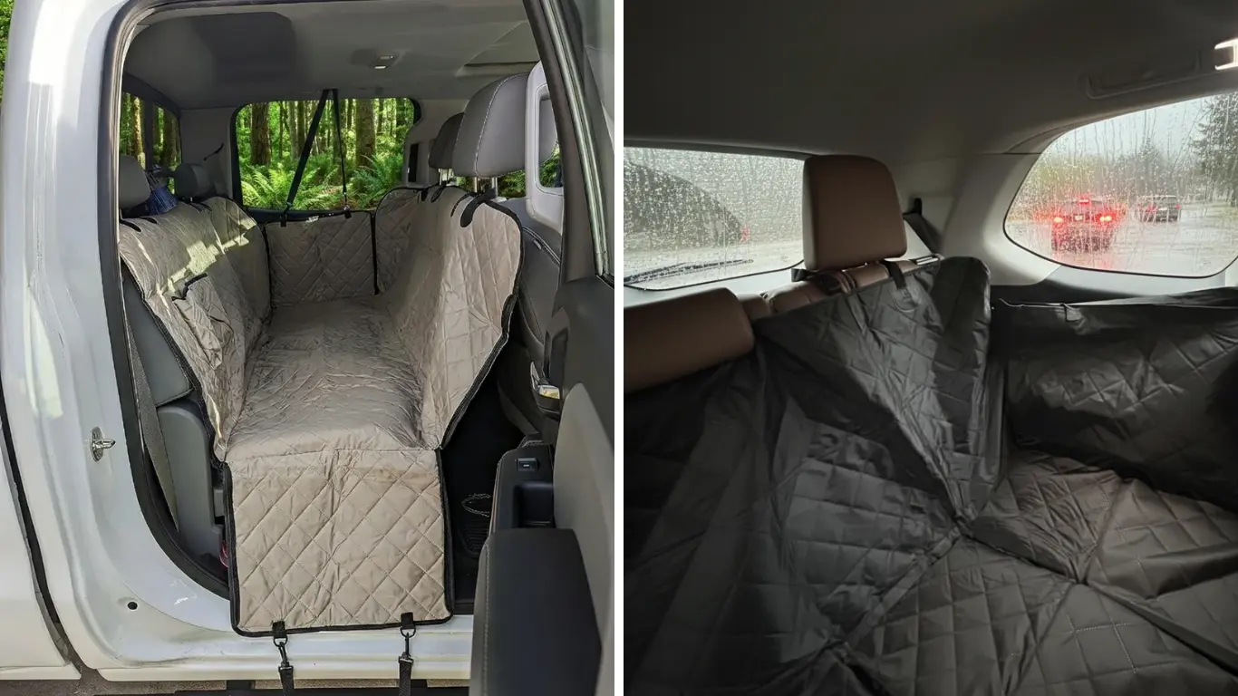 Best Waterproof Dog Hammock Back Seat Cover for Cars